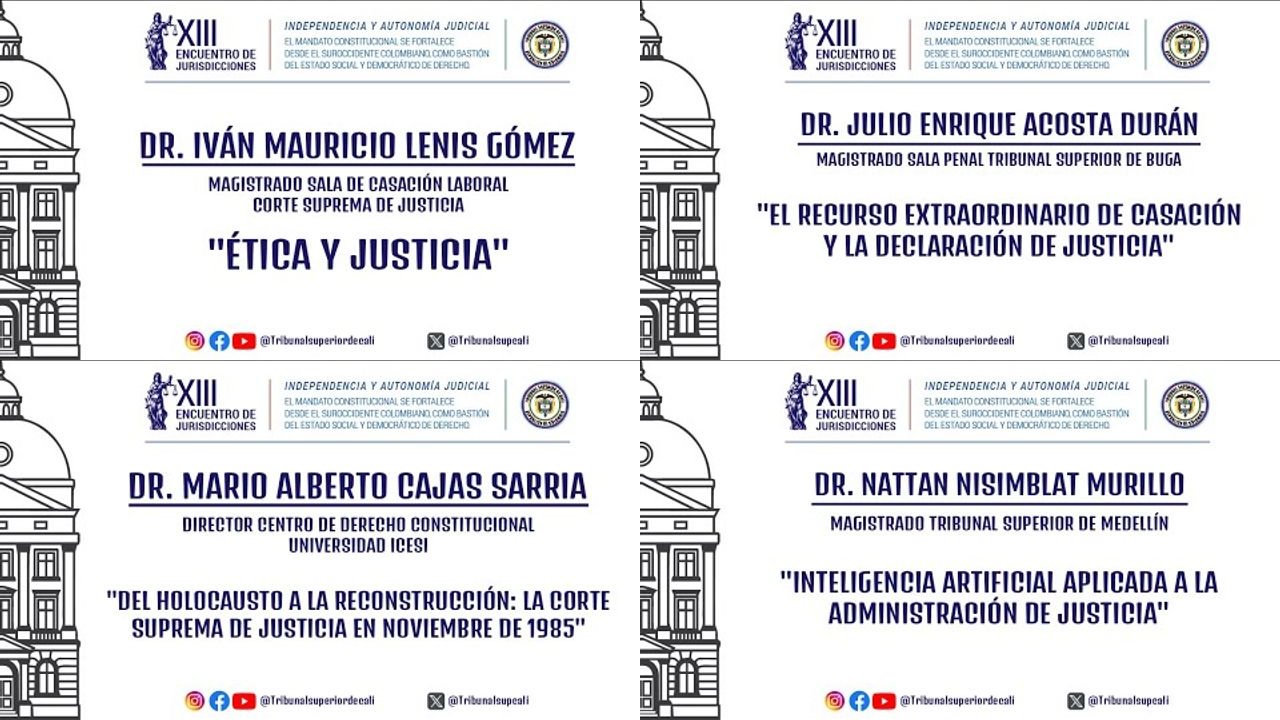 XIII ENCUENTRO DE JURISDICCIONES - INDEPENDENCIA Y AUTONOMÍA JUDICIAL